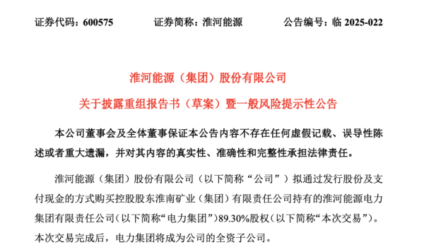亿财配资 116.94亿元! 能源龙头, 重大资产重组