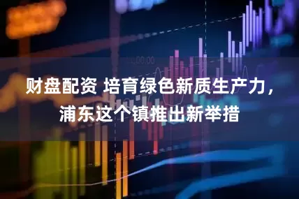 财盘配资 培育绿色新质生产力，浦东这个镇推出新举措
